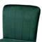 Baxton Studio Preston Modern Luxe and Glam Green Velvet Upholstered and Two-Tone Metal 2-Piece Bar Stool Set Set of 2 190-11785-ZORO - alternate 2